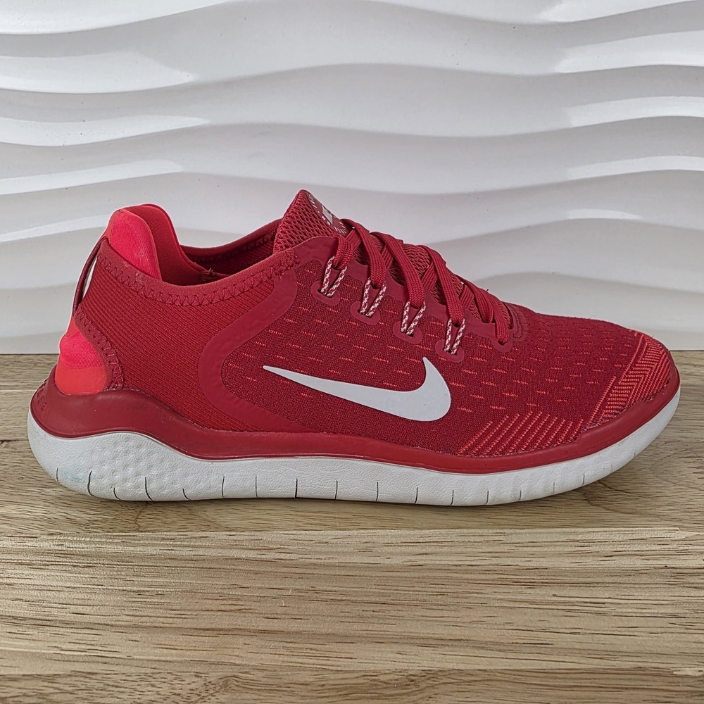 Nike Free RN 2018 Sneakers Mens‎ Size 8 Speed Red Athletic Shoes 942836-600